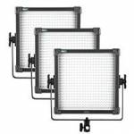 F&V K4000S Plus (K-4000S-Plus) 3200K to 5600K Bi-Colour LED Studio Panel 3 Light Kit (2490 Lux at 1 m with CRI at least 90) (p/n 109041530221) F&V K4000S Plus (K-4000S-Plus) 3200K to 5600K Bi-Colour LED Studio Panel 3 Light Kit (2490 Lux at 1 m with CRI at least 90) (p/n 109041530221)